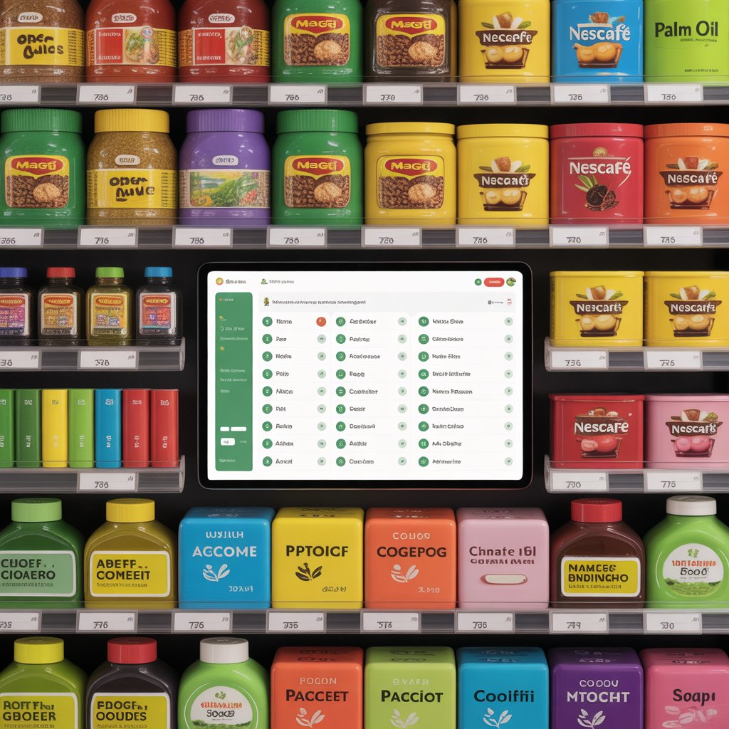 Catalogue produits sur tablette Klario